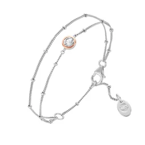 Clogau Jewellery Clogau Celebration Sterling Silver Double Chain Bracelet