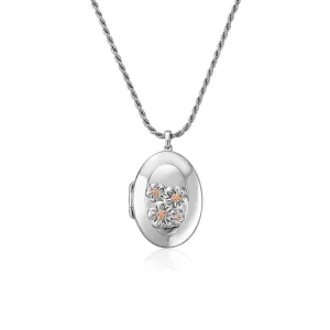 Clogau Jewellery Clogau Forget Me Not Sterling Silver Locket