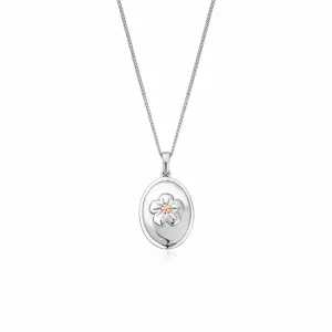 Clogau Jewellery Clogau Forget Me Not Sterling Silver Pendant