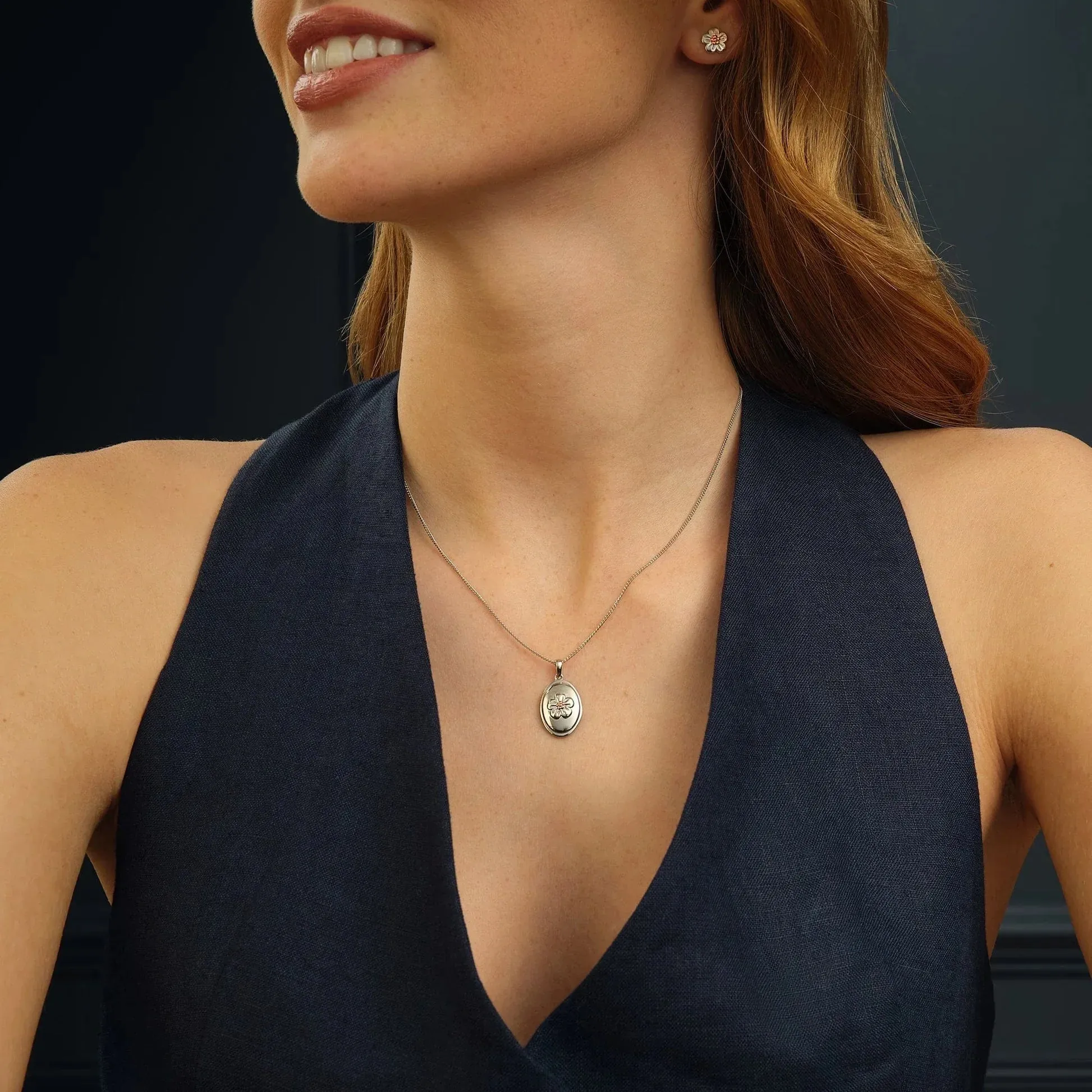Clogau Jewellery Clogau Forget Me Not Sterling Silver Pendant