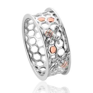 Clogau Jewellery Clogau Honey Bee Sterling Silver Ring