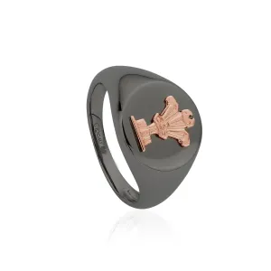 Clogau Jewellery Clogau I Am Wales Sterling Silver Signet Ring D