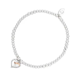 Clogau Jewellery Clogau Kiss Affinity Sterling Silver Bead Bracelet