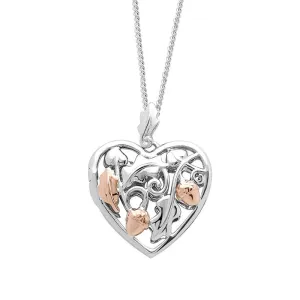 Clogau Jewellery Clogau Royal Oak Sterling Silver Heart Locket