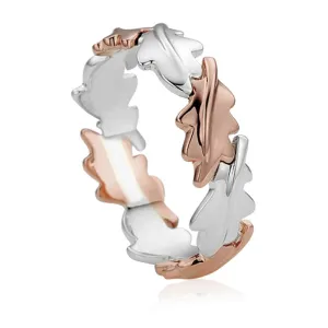 Clogau Jewellery Clogau Royal Oak Sterling Silver Ring D