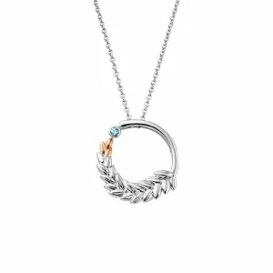 Clogau Jewellery Clogau Sterling Silver Lilibet Sky Blue Topaz Necklace