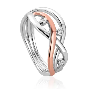 Clogau Jewellery Clogau Swallow Falls Sterling Silver Ring