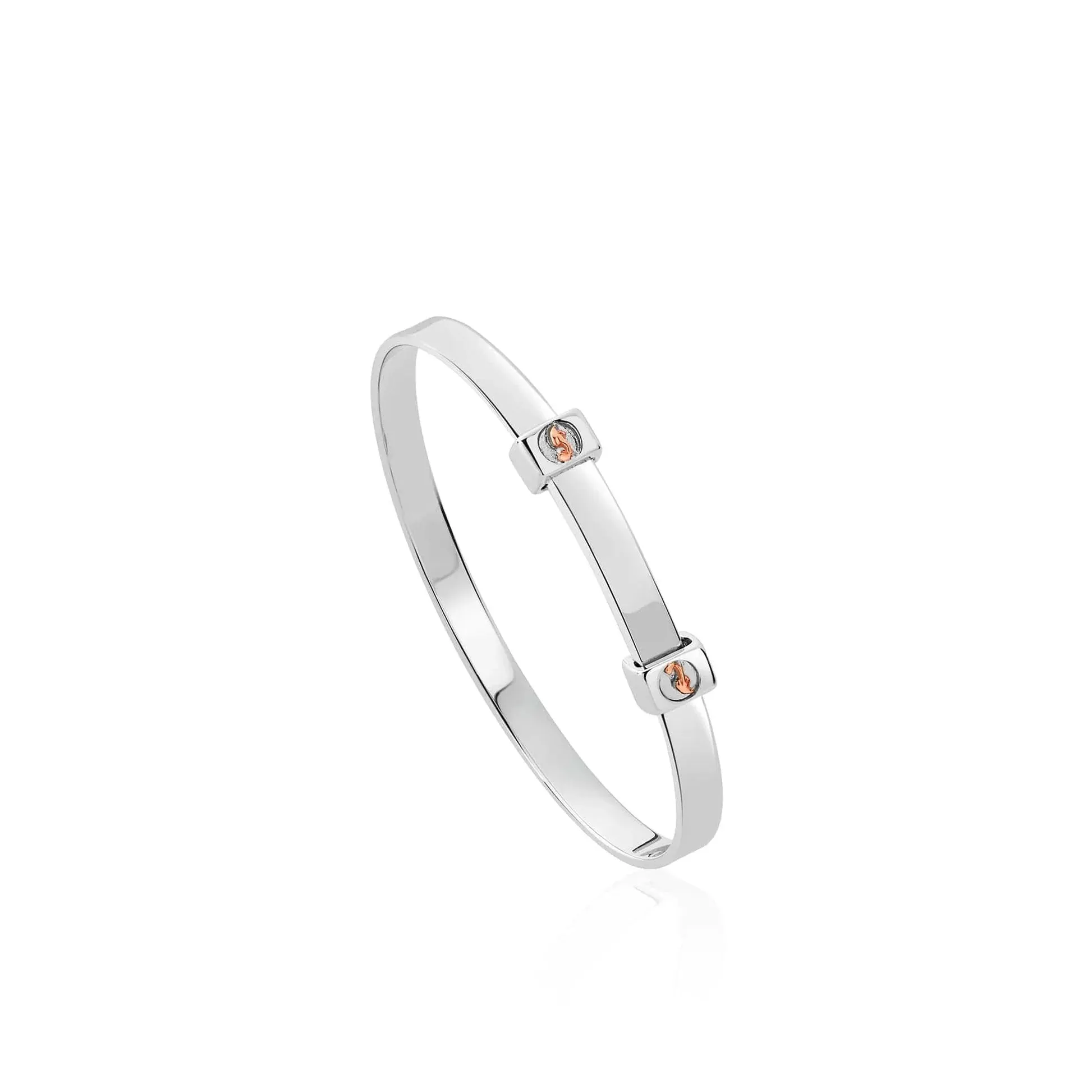 Clogau Jewellery Clogau Tree Of Life Insignia Sterling Silver Baby Bangle