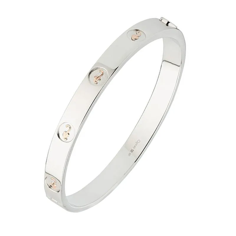 Clogau Jewellery Clogau Tree of Life Insignia Sterling Silver Bangle