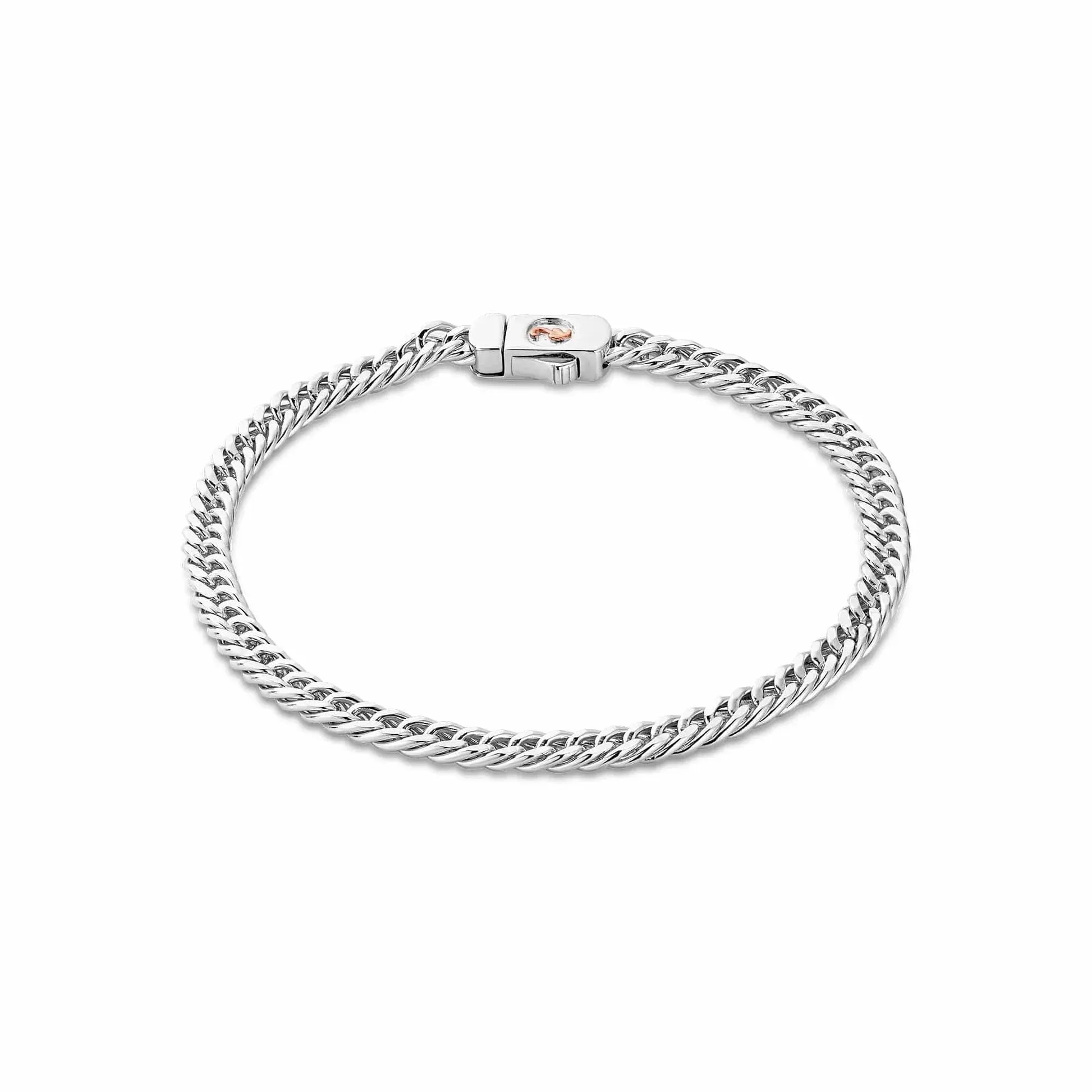 Clogau Jewellery Clogau Tree of Life Insignia Sterling Silver Curb Chain Bracelet