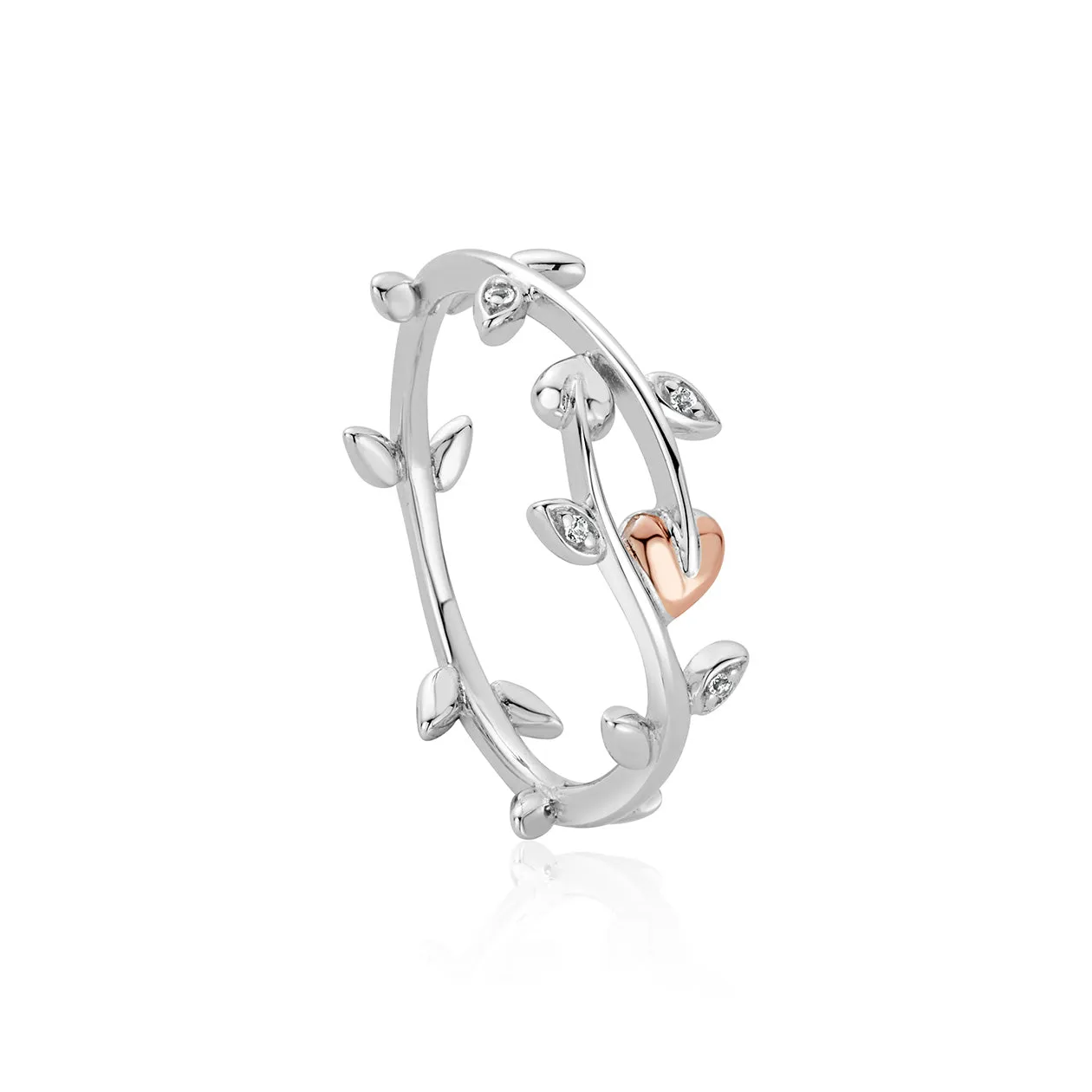 Clogau Jewellery Clogau Vine of Life Topaz Sterling Silver Ring
