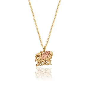 Clogau Jewellery Clogau Welsh Dragon 9ct Gold Pendant