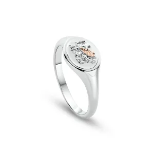 Clogau Jewellery Royal Clogau Sterling Silver Welsh Dragon Ring