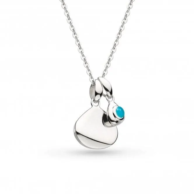 Coast December Birthstone Tag 18" Necklace 9102TQ Kit Heath Jewelry And Accessories