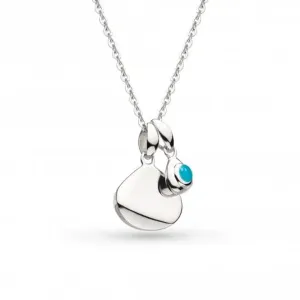Coast December Birthstone Tag 18" Necklace 9102TQ Kit Heath Jewelry And Accessories
