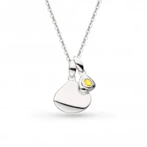 Coast November Birthstone Tag CT RP 18" Necklace 9102CT Kit Heath Jewelry And Accessories