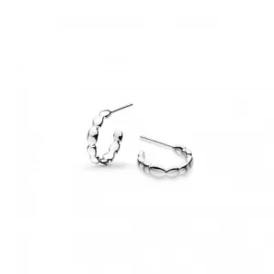 Coast Pebble Ridge Midi Hoop Stud Earrings 60171RP Kit Heath Jewelry And Accessories