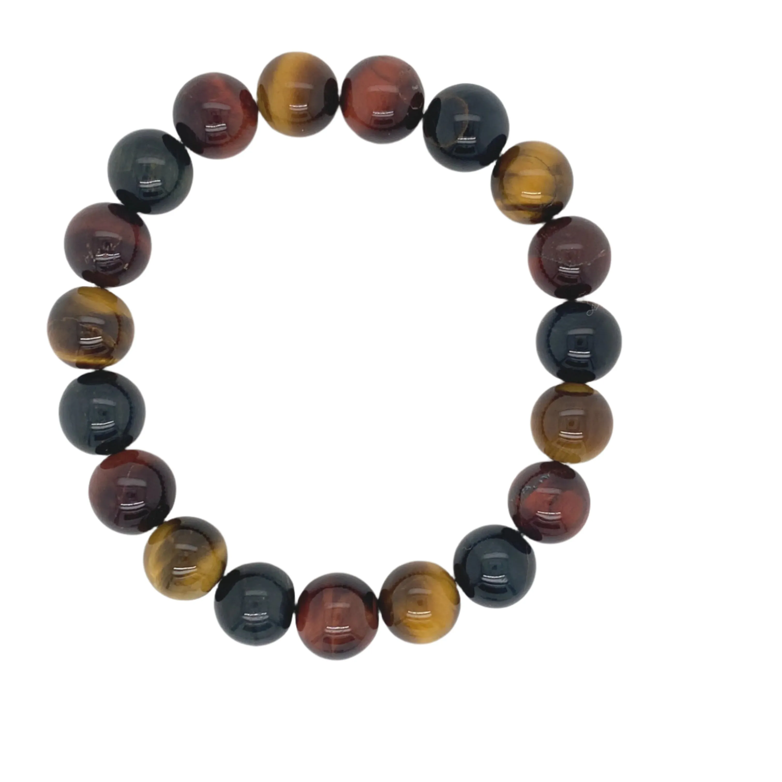 Crystals & Beaded Jewellery Crystal Bracelet - Tiger Eye Elastic Bracelet