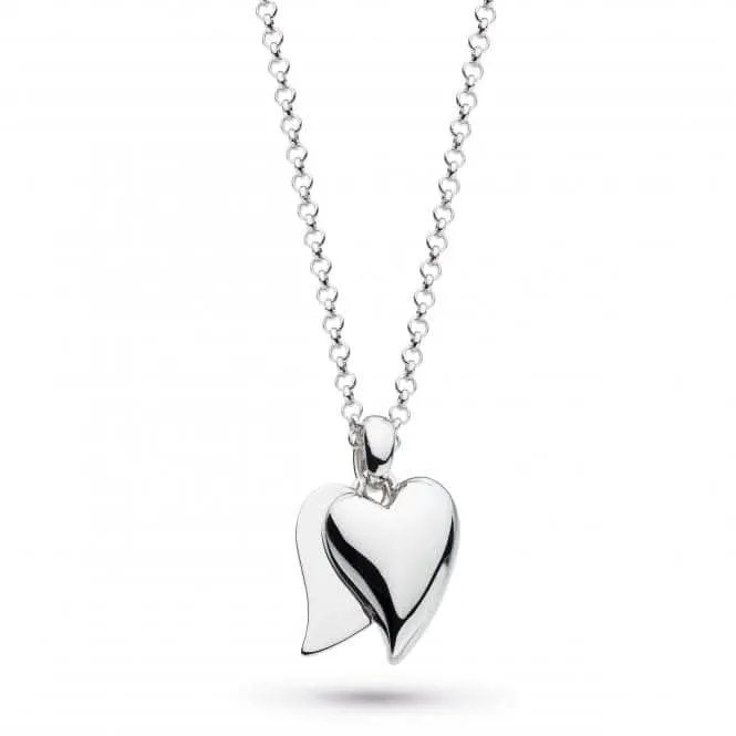 Desire Love Duet Heart 18" Necklace 90509RP Kit Heath Jewelry And Accessories