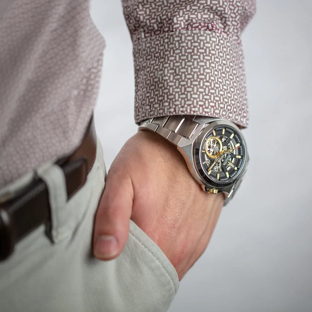 Dress Mens Watches Bulova 98A224 Classic Automatic