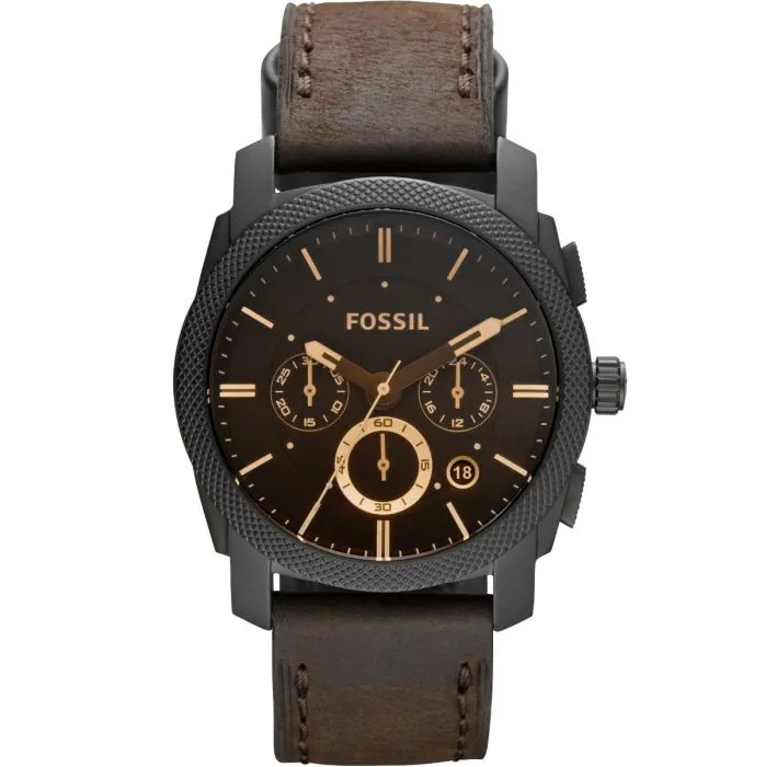 Dress Mens Watches Fossil Machine Mid-Size FS4656