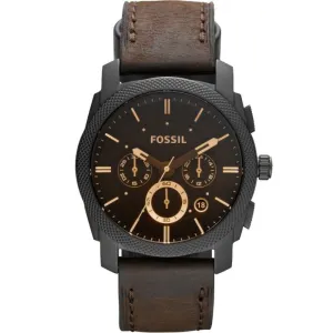 Dress Mens Watches Fossil Machine Mid-Size FS4656