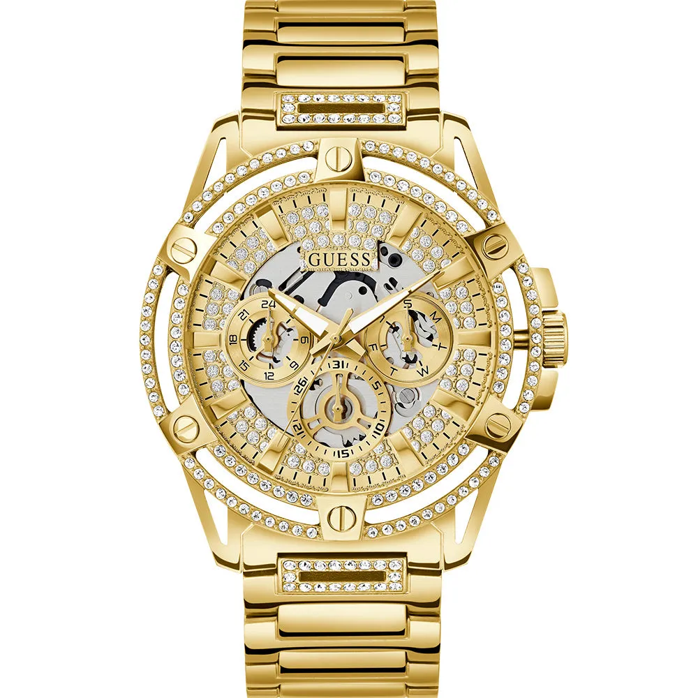 Dress Mens Watches Guess King GW0497G2 Multi-Function