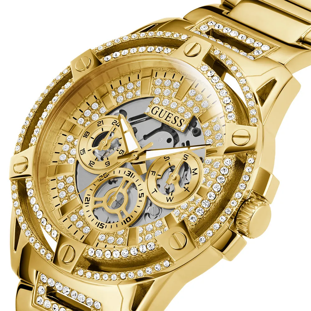 Dress Mens Watches Guess King GW0497G2 Multi-Function