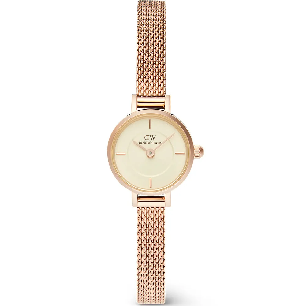 Dress Womens Watches Daniel Wellington DW00100741 Petite Mini Champagne Melrose