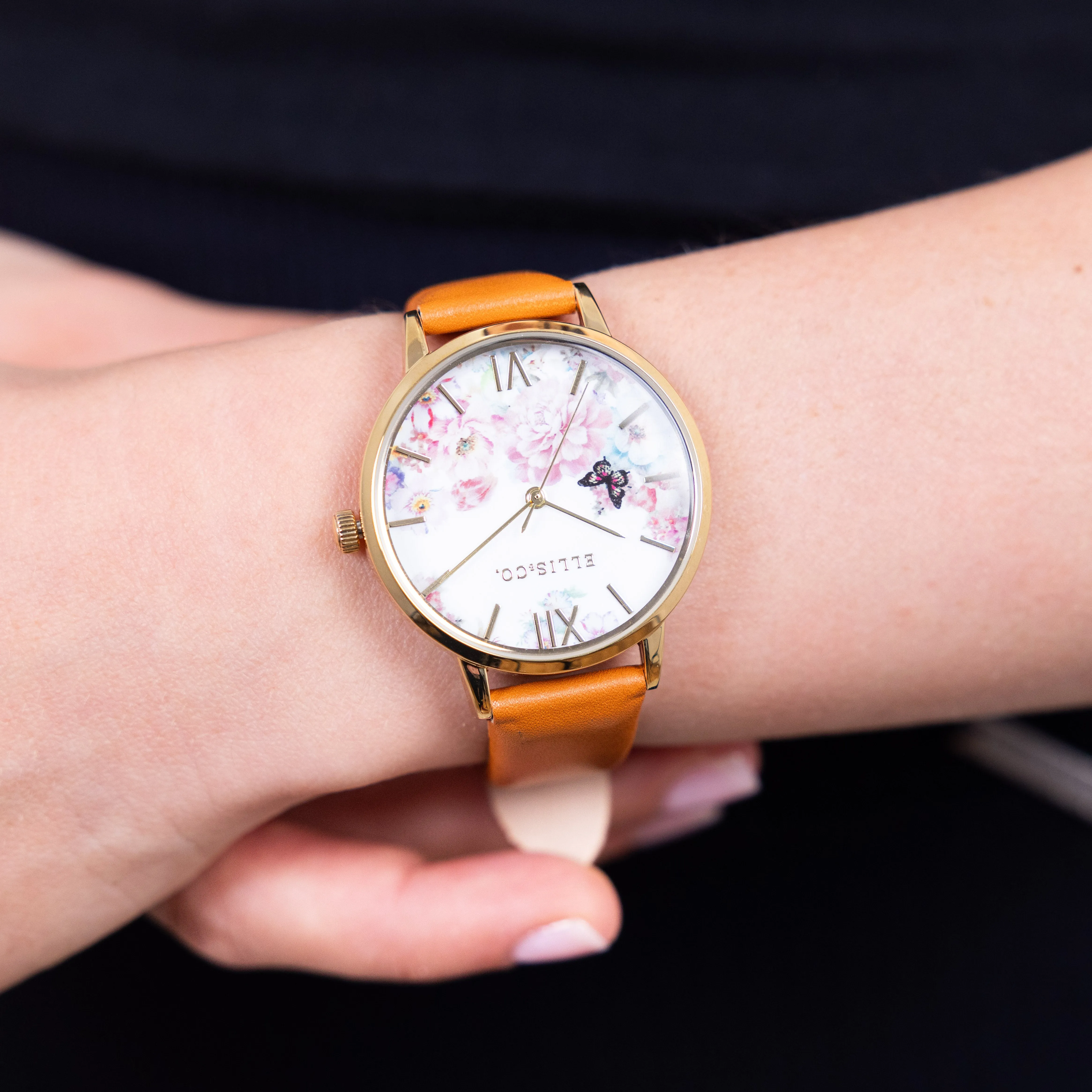 Dress Womens Watches Ellis & Co Bloomfloral