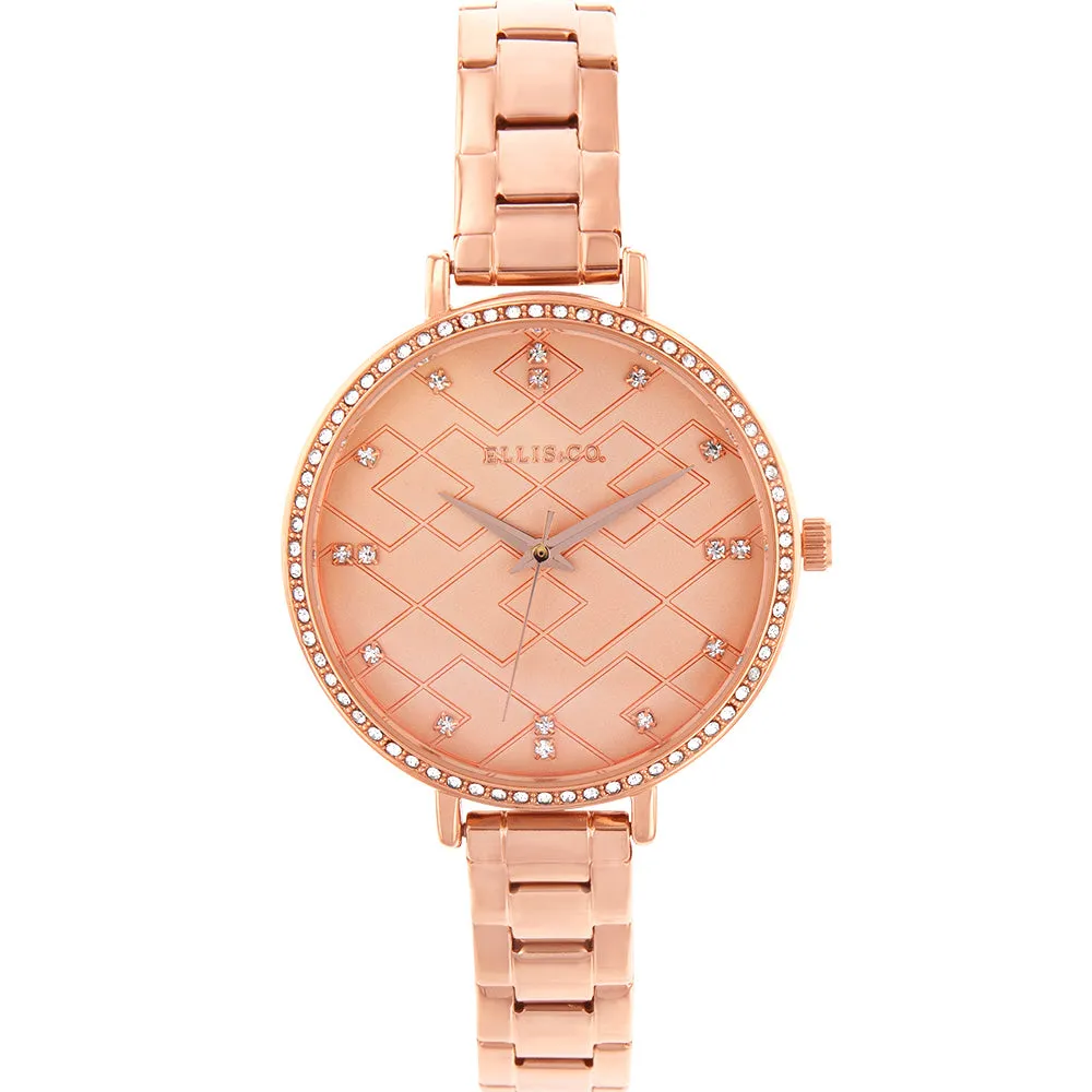 Dress Womens Watches Ellis & Co Crystal