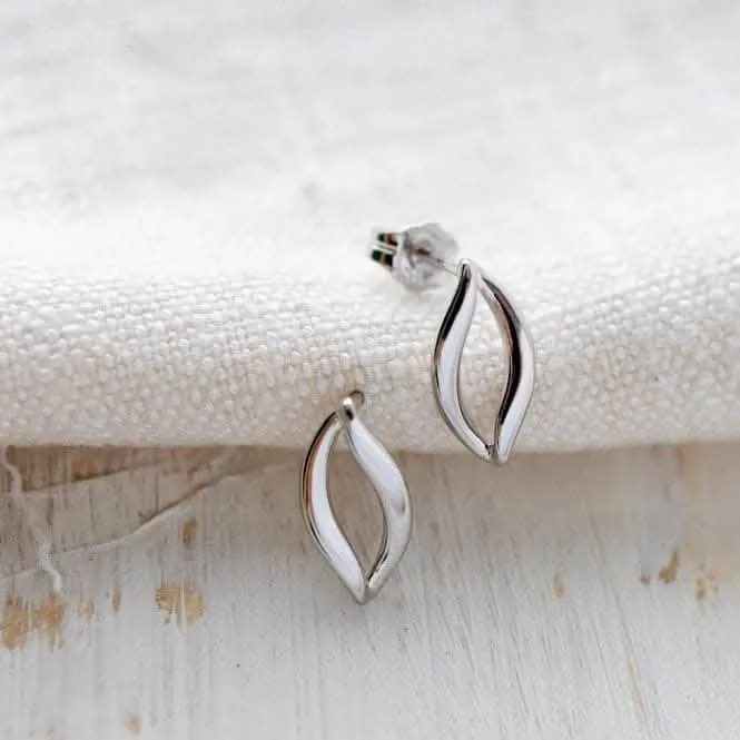 Entwine Twine Link Stud Earrings 41141RP Kit Heath Jewelry And Accessories