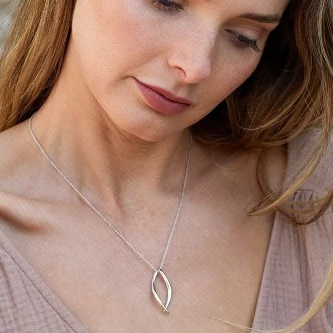 Entwine Twine Twist Link Necklace 90230RP Kit Heath Jewelry And Accessories