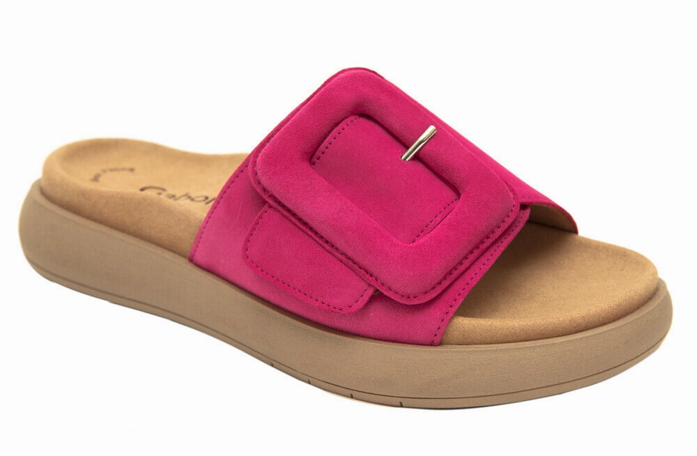 GABOR BIG BUCKLE SLIDE WOMEN'S