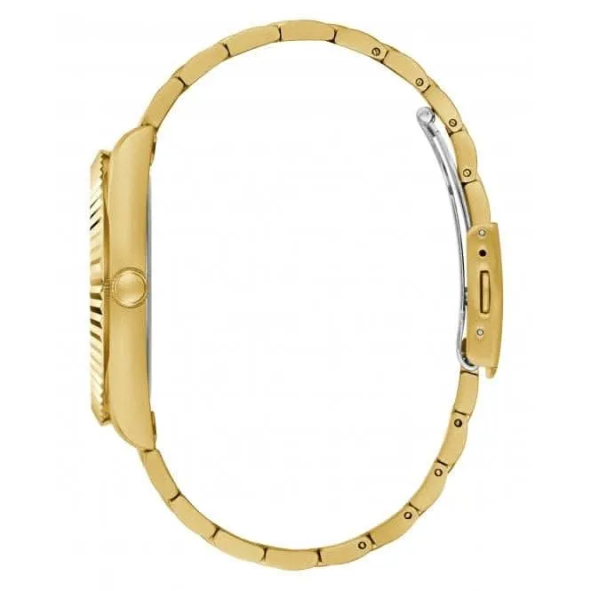 Gents Connoisseur Stainless Steel Gold Tone Watch GW0265G3