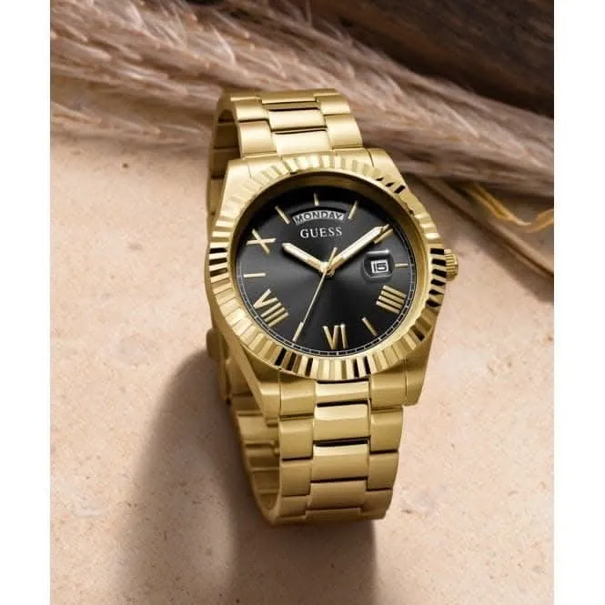 Gents Connoisseur Stainless Steel Gold Tone Watch GW0265G3
