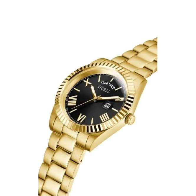 Gents Connoisseur Stainless Steel Gold Tone Watch GW0265G3
