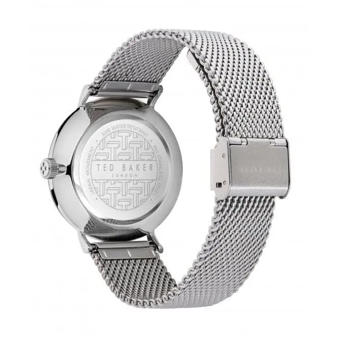 Gents Phylipa Gents Stainless Steel Silver-Tone Watch BKPPGS217