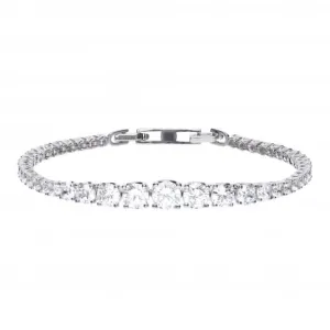 Graduated Cubic Zirconia Tennis Bracelet B5203 Diamonfire Jewellery