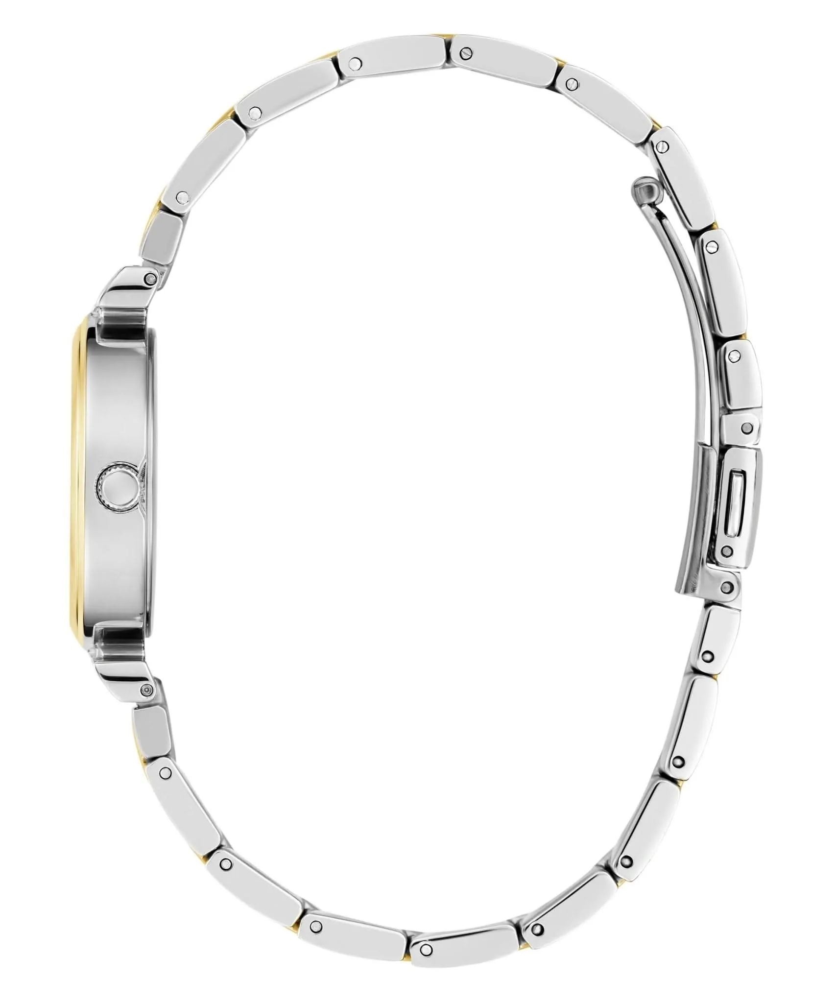 Guess Ladies Array Yellow Gold Tone Stainless Steel Watch GW0762L5