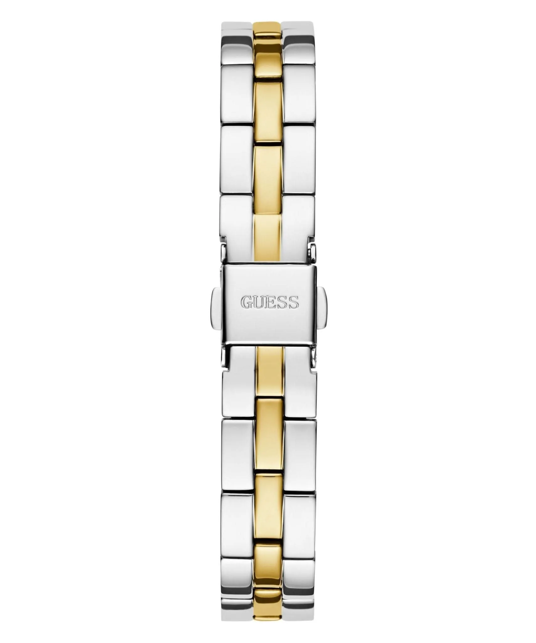 Guess Ladies Array Yellow Gold Tone Stainless Steel Watch GW0762L5