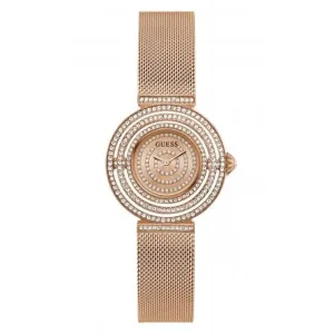 Guess Ladies Dream Stainless Steel Rose Gold Watch GW0550L3