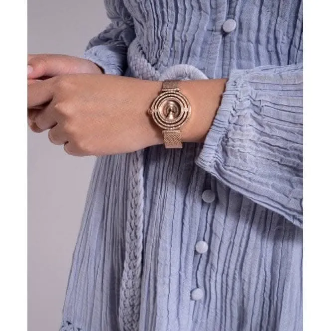 Guess Ladies Dream Stainless Steel Rose Gold Watch GW0550L3