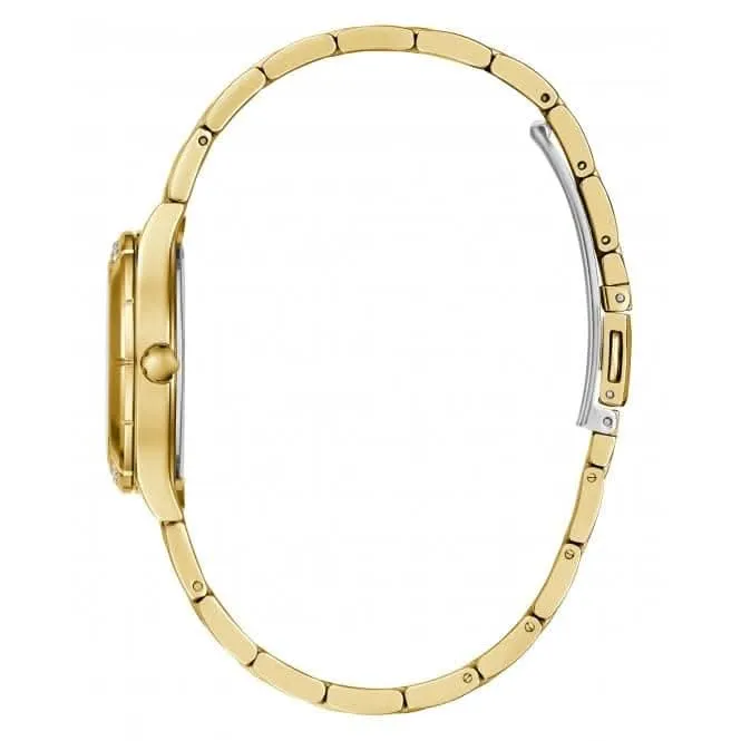 Guess Ladies Piper Stainless Steel Gold Tone Watch GW0413L2