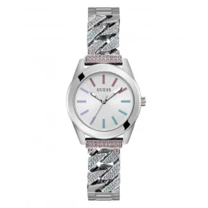 Guess Ladies Serena Silver Tone Watch GW0546L4