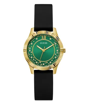 Guess Ladies Starstruck Gold Tone Silicone Watch GW0766L3