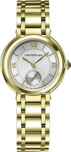 Herbelin Watches Herbelin Galet Yellow Gold PVD Watch