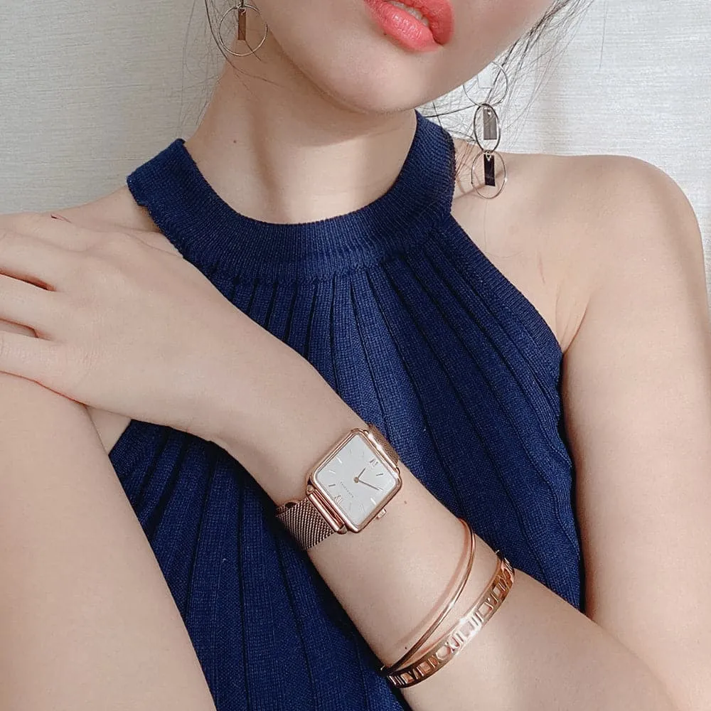 Jewelry Aries Watches ARIES GOLD MINUIT GOLD L 5038 RG-W WOMEN WATCH
