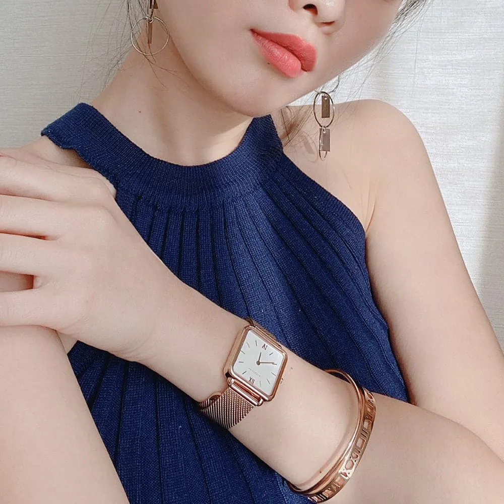 Jewelry Aries Watches ARIES GOLD MINUIT GOLD L 5038 RG-W WOMEN WATCH