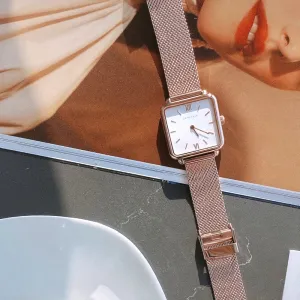Jewelry Aries Watches ARIES GOLD MINUIT GOLD L 5038 RG-W WOMEN WATCH